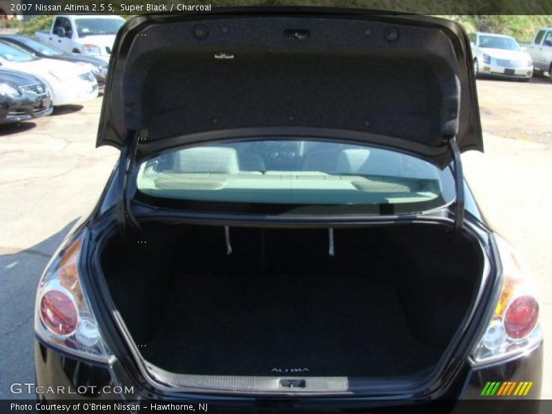 Super Black / Charcoal 2007 Nissan Altima 2.5 S