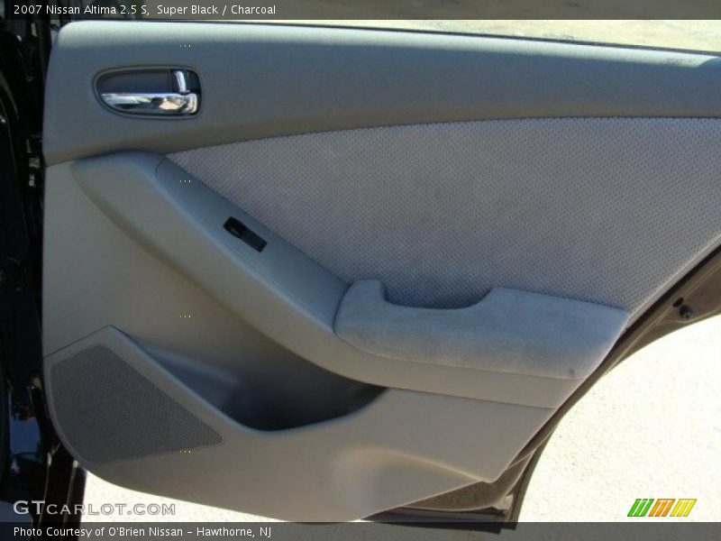 Super Black / Charcoal 2007 Nissan Altima 2.5 S
