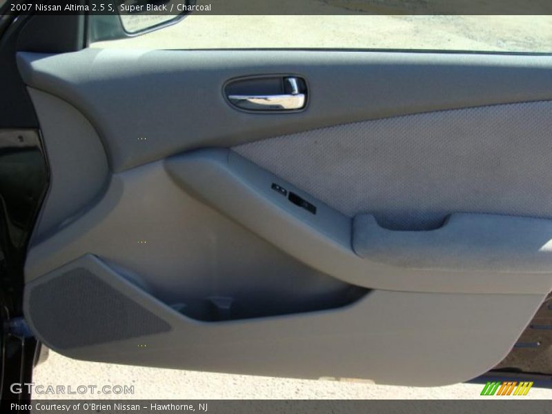 Super Black / Charcoal 2007 Nissan Altima 2.5 S
