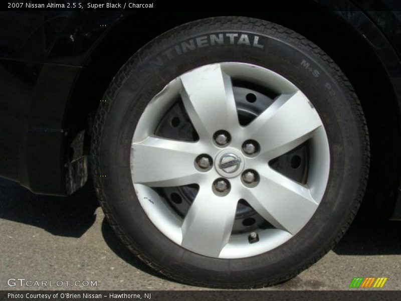 Super Black / Charcoal 2007 Nissan Altima 2.5 S