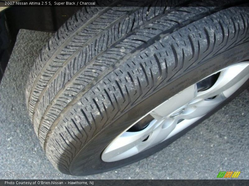 Super Black / Charcoal 2007 Nissan Altima 2.5 S