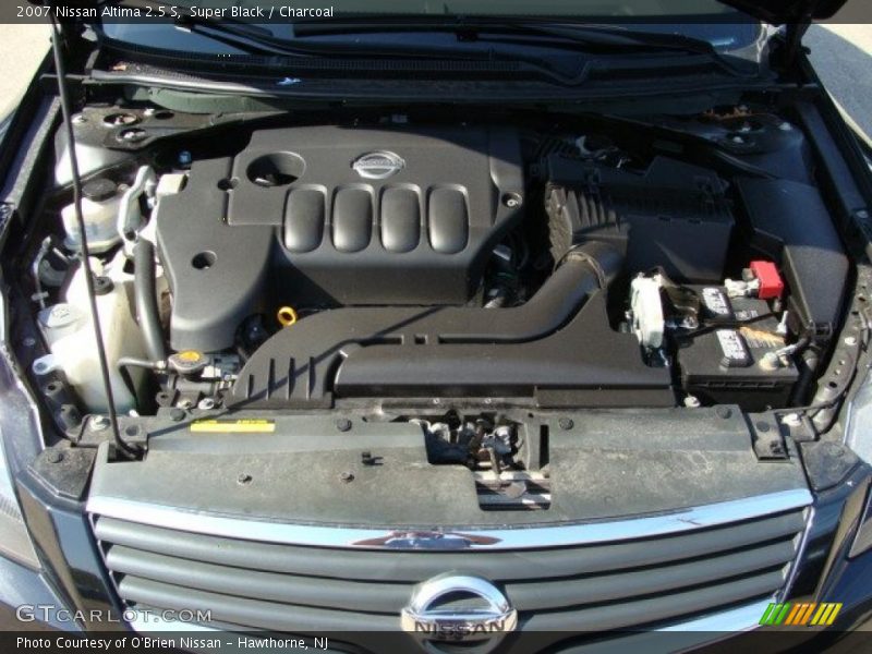 Super Black / Charcoal 2007 Nissan Altima 2.5 S