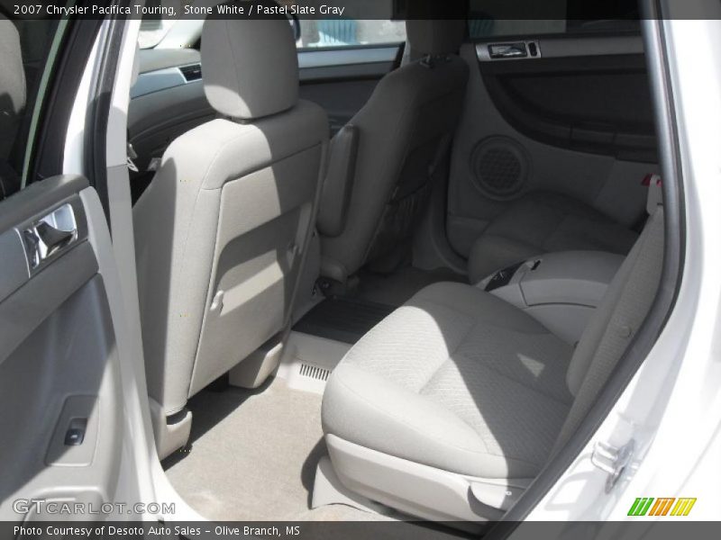 Stone White / Pastel Slate Gray 2007 Chrysler Pacifica Touring