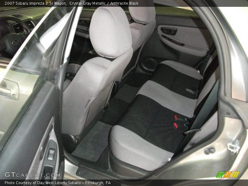 Crystal Gray Metallic / Anthracite Black 2007 Subaru Impreza 2.5i Wagon