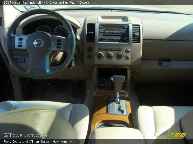 Silverton Blue Pearl / Desert 2005 Nissan Pathfinder LE 4x4