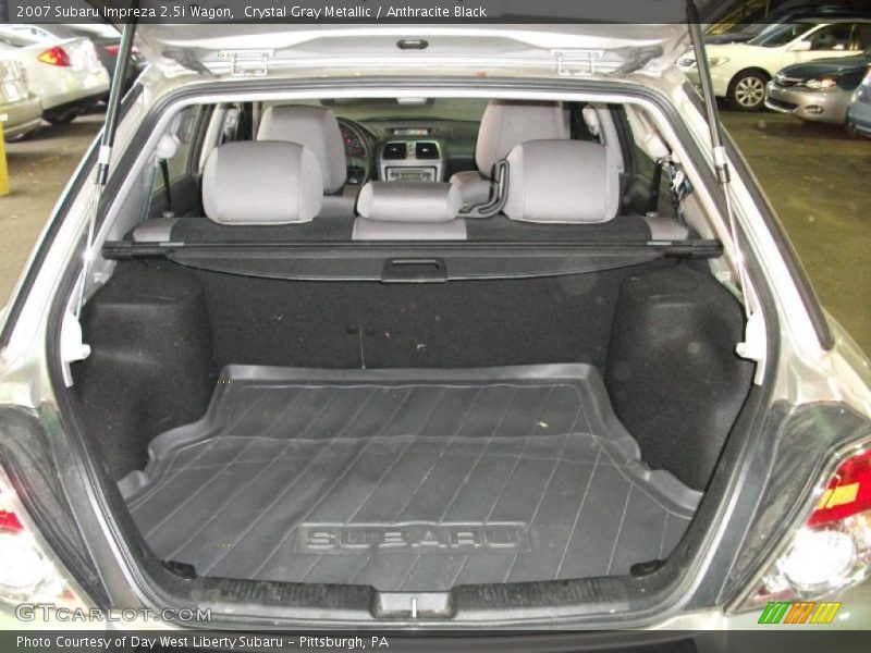 Crystal Gray Metallic / Anthracite Black 2007 Subaru Impreza 2.5i Wagon