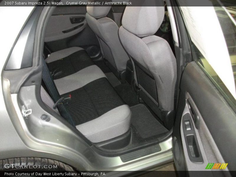 Crystal Gray Metallic / Anthracite Black 2007 Subaru Impreza 2.5i Wagon