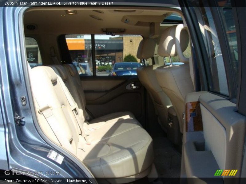Silverton Blue Pearl / Desert 2005 Nissan Pathfinder LE 4x4