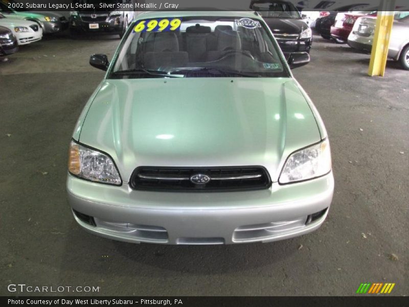 Silver Stone Metallic / Gray 2002 Subaru Legacy L Sedan