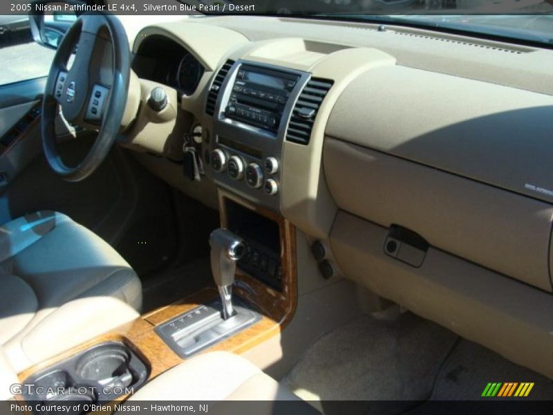 Silverton Blue Pearl / Desert 2005 Nissan Pathfinder LE 4x4