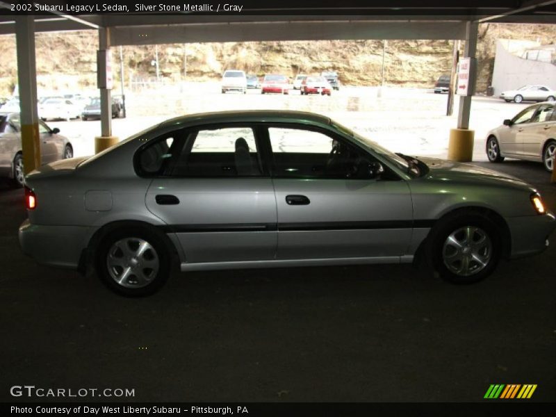 Silver Stone Metallic / Gray 2002 Subaru Legacy L Sedan