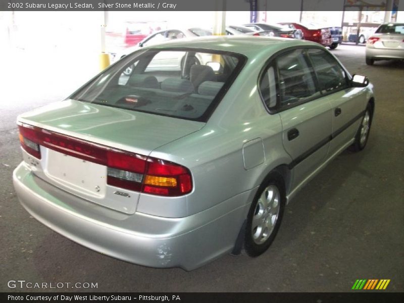 Silver Stone Metallic / Gray 2002 Subaru Legacy L Sedan