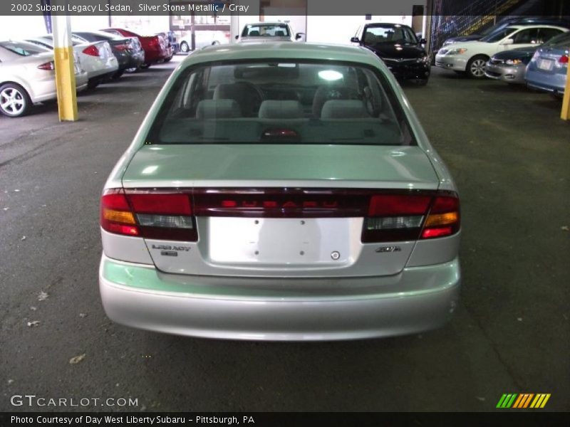 Silver Stone Metallic / Gray 2002 Subaru Legacy L Sedan