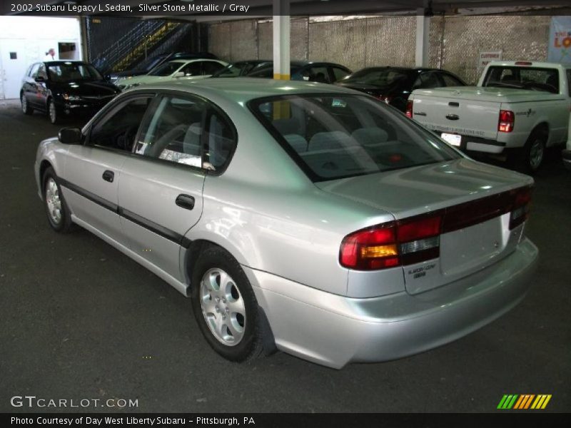 Silver Stone Metallic / Gray 2002 Subaru Legacy L Sedan