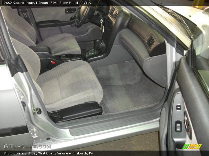 Silver Stone Metallic / Gray 2002 Subaru Legacy L Sedan