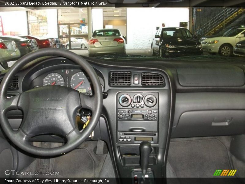 Silver Stone Metallic / Gray 2002 Subaru Legacy L Sedan