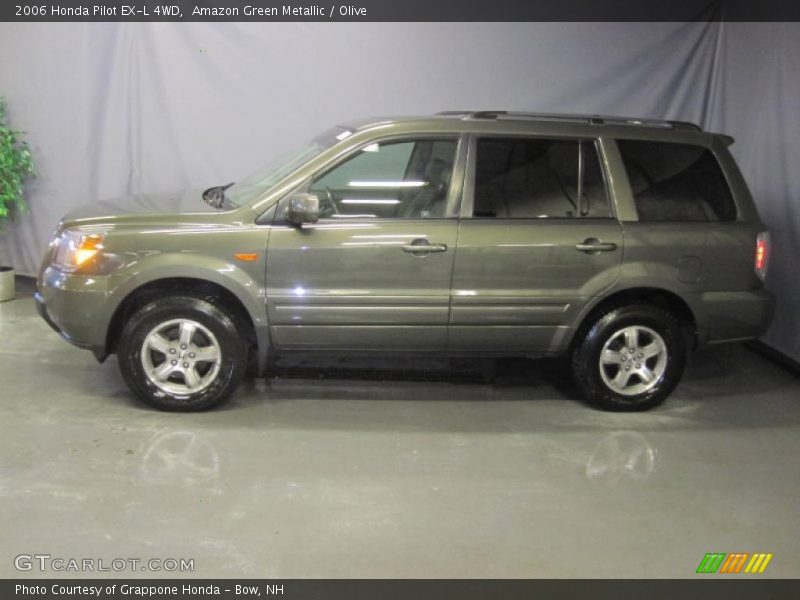 Amazon Green Metallic / Olive 2006 Honda Pilot EX-L 4WD
