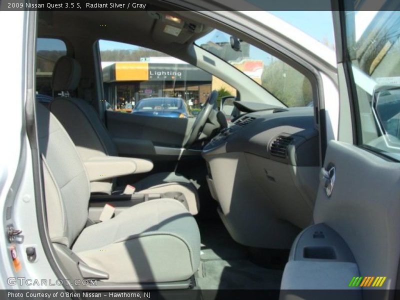 Radiant Silver / Gray 2009 Nissan Quest 3.5 S