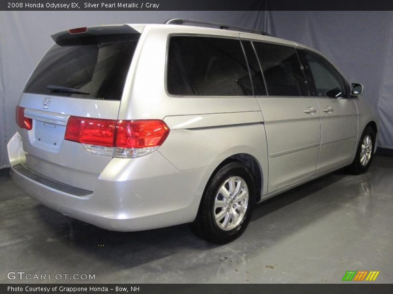 Silver Pearl Metallic / Gray 2008 Honda Odyssey EX