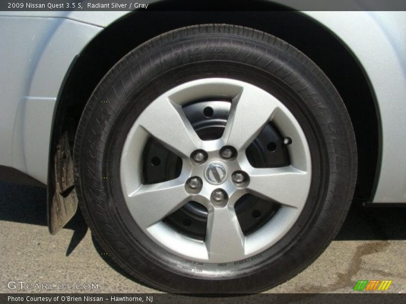 Radiant Silver / Gray 2009 Nissan Quest 3.5 S