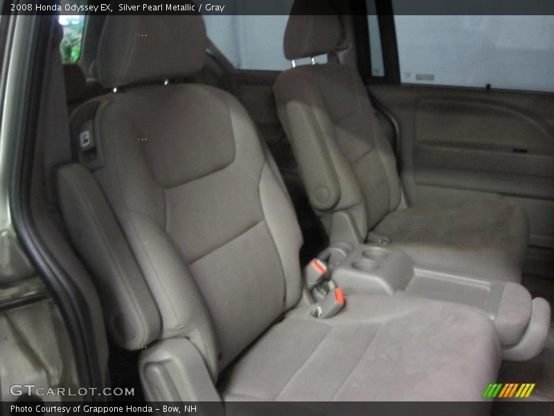 Silver Pearl Metallic / Gray 2008 Honda Odyssey EX