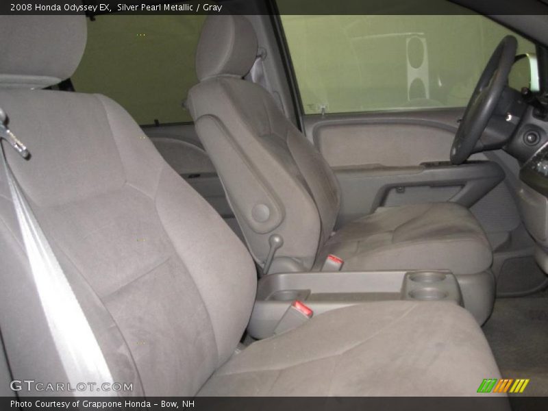 Silver Pearl Metallic / Gray 2008 Honda Odyssey EX