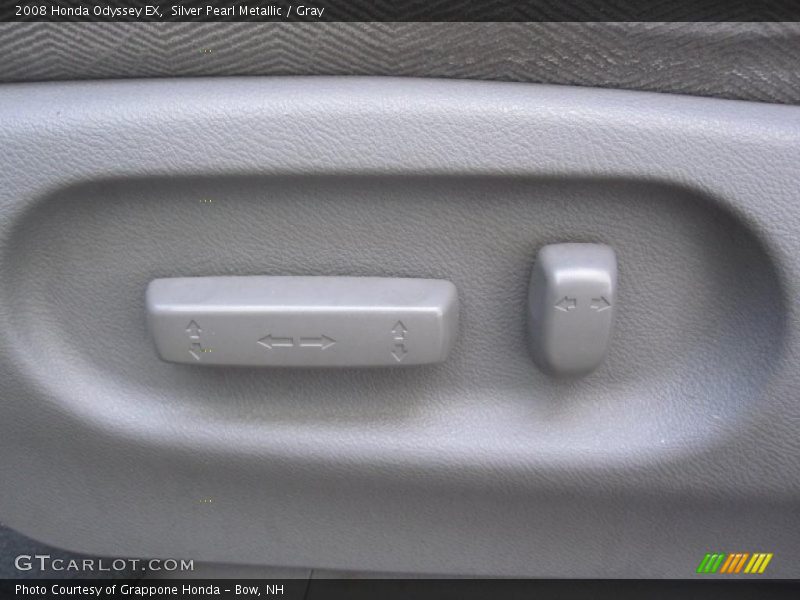 Silver Pearl Metallic / Gray 2008 Honda Odyssey EX
