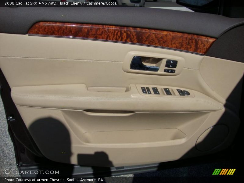 Black Cherry / Cashmere/Cocoa 2008 Cadillac SRX 4 V6 AWD