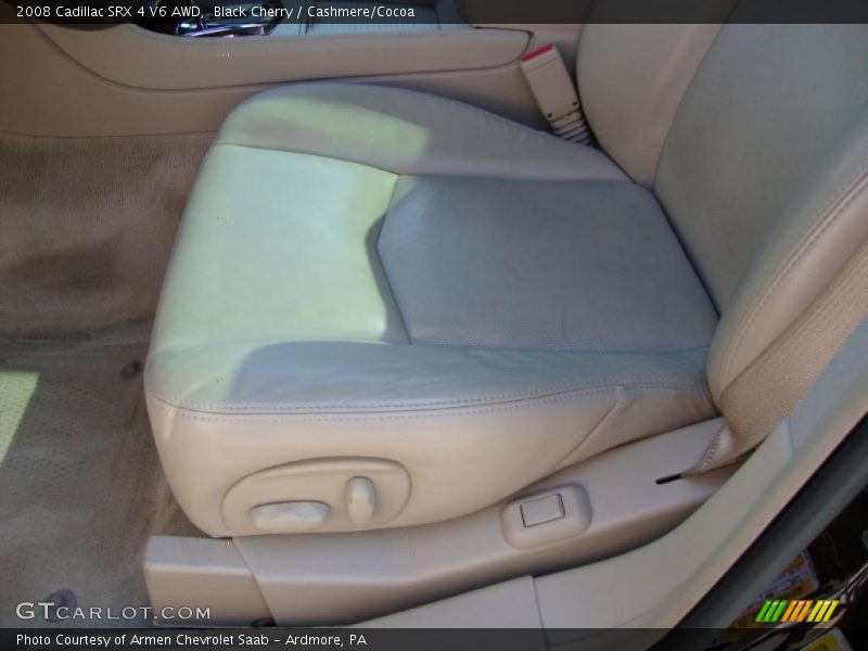 Black Cherry / Cashmere/Cocoa 2008 Cadillac SRX 4 V6 AWD