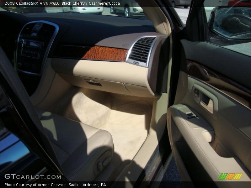 Black Cherry / Cashmere/Cocoa 2008 Cadillac SRX 4 V6 AWD