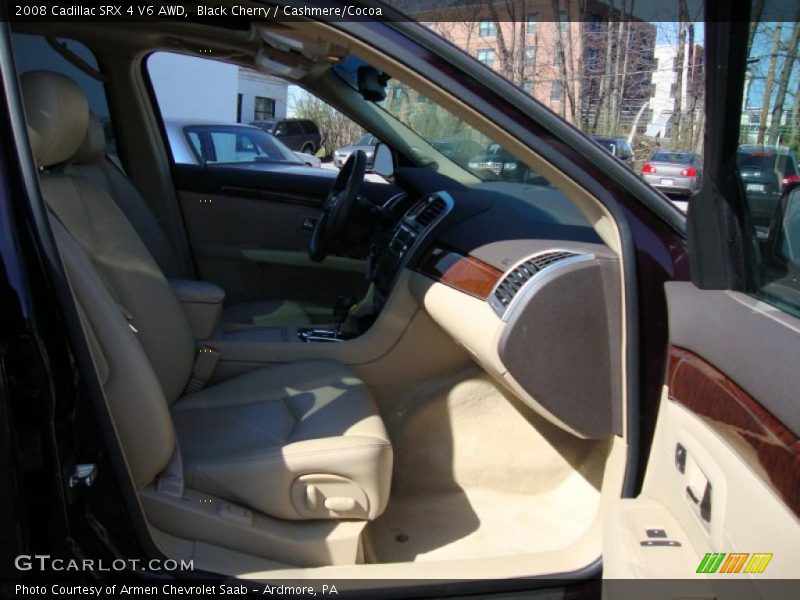 Black Cherry / Cashmere/Cocoa 2008 Cadillac SRX 4 V6 AWD