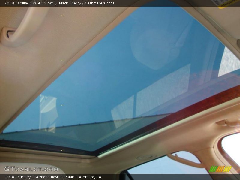 Black Cherry / Cashmere/Cocoa 2008 Cadillac SRX 4 V6 AWD