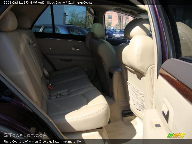 Black Cherry / Cashmere/Cocoa 2008 Cadillac SRX 4 V6 AWD