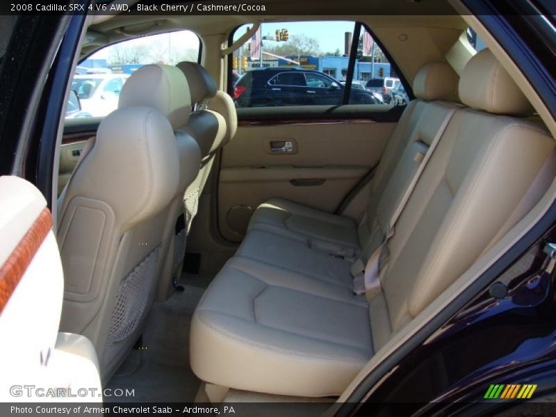 Black Cherry / Cashmere/Cocoa 2008 Cadillac SRX 4 V6 AWD