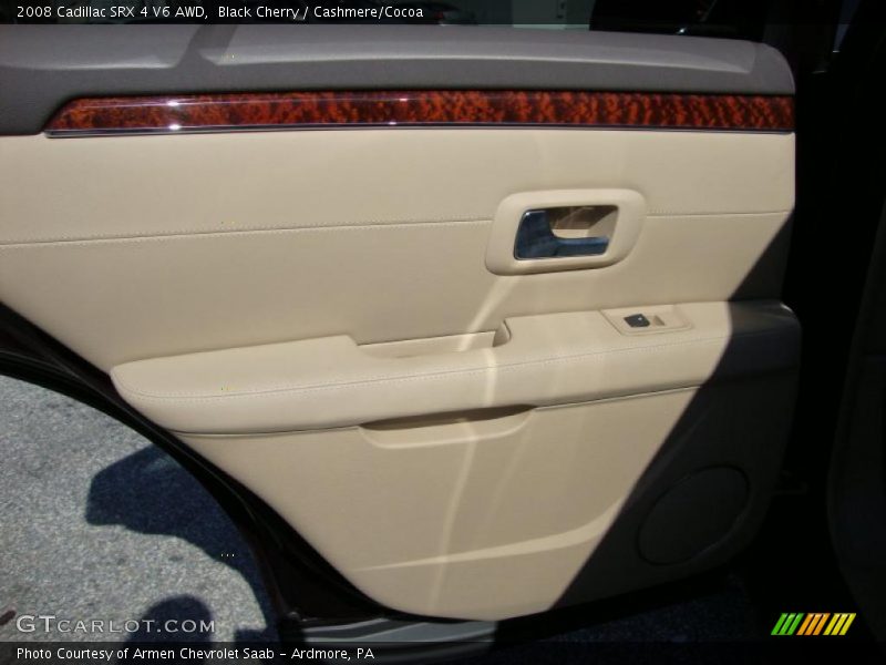 Black Cherry / Cashmere/Cocoa 2008 Cadillac SRX 4 V6 AWD