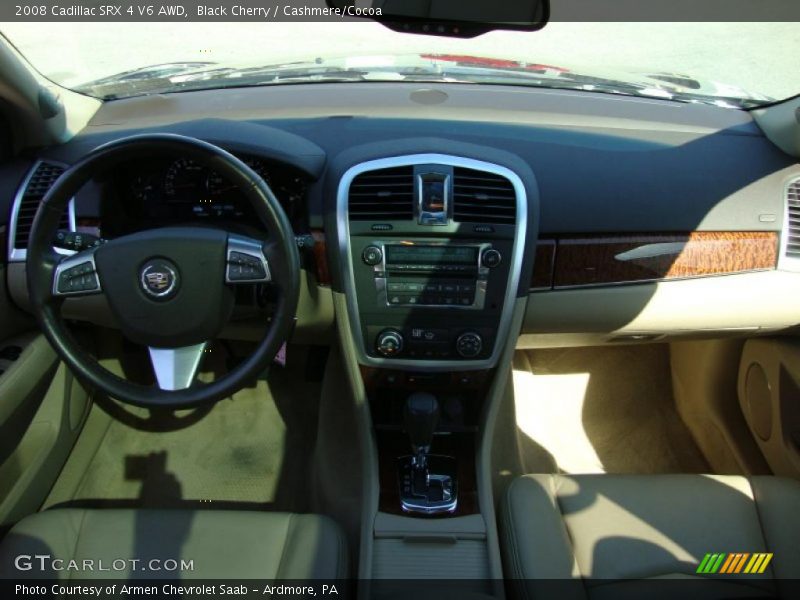 Black Cherry / Cashmere/Cocoa 2008 Cadillac SRX 4 V6 AWD