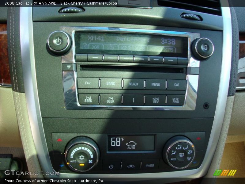 Black Cherry / Cashmere/Cocoa 2008 Cadillac SRX 4 V6 AWD