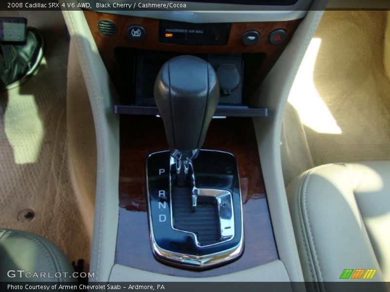 Black Cherry / Cashmere/Cocoa 2008 Cadillac SRX 4 V6 AWD