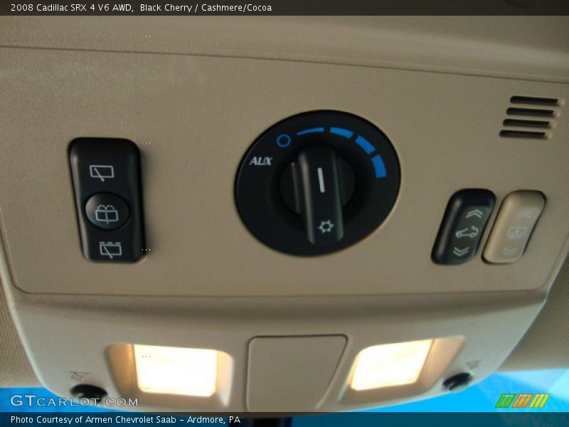 Black Cherry / Cashmere/Cocoa 2008 Cadillac SRX 4 V6 AWD