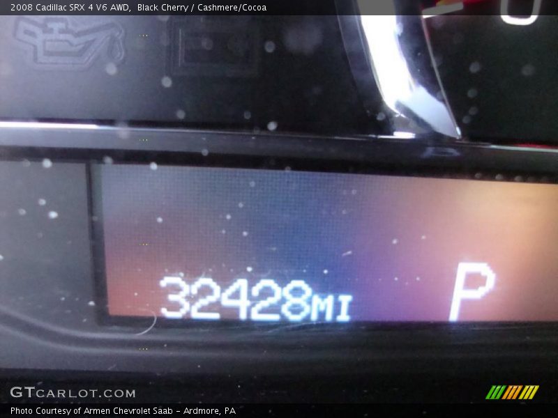 Black Cherry / Cashmere/Cocoa 2008 Cadillac SRX 4 V6 AWD