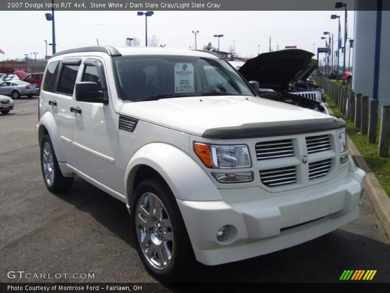 Stone White / Dark Slate Gray/Light Slate Gray 2007 Dodge Nitro R/T 4x4