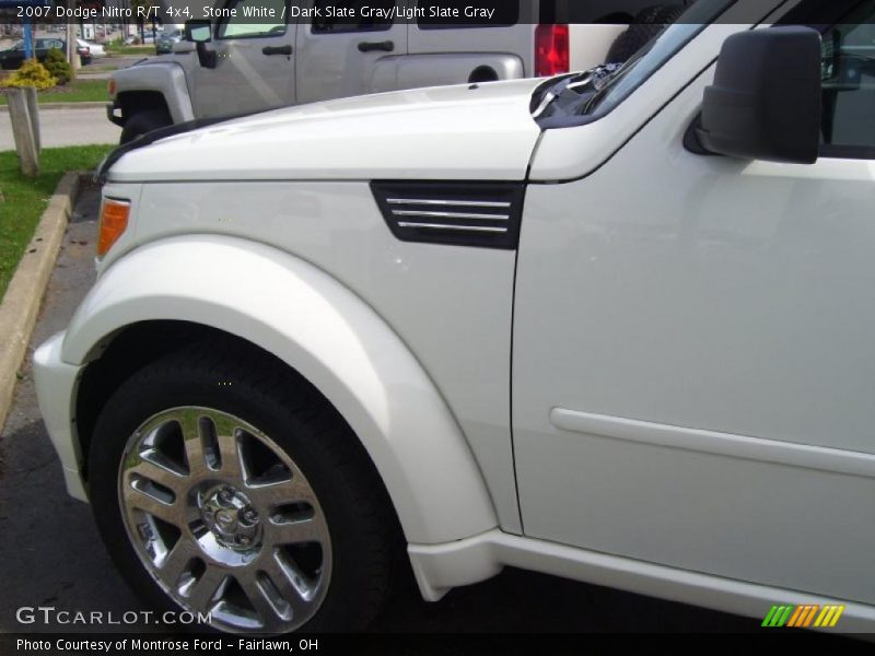 Stone White / Dark Slate Gray/Light Slate Gray 2007 Dodge Nitro R/T 4x4