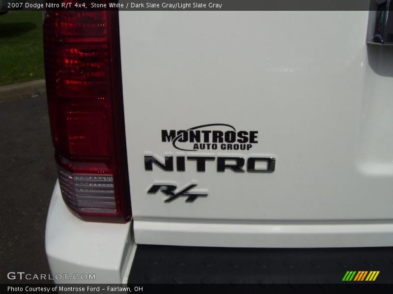 Stone White / Dark Slate Gray/Light Slate Gray 2007 Dodge Nitro R/T 4x4