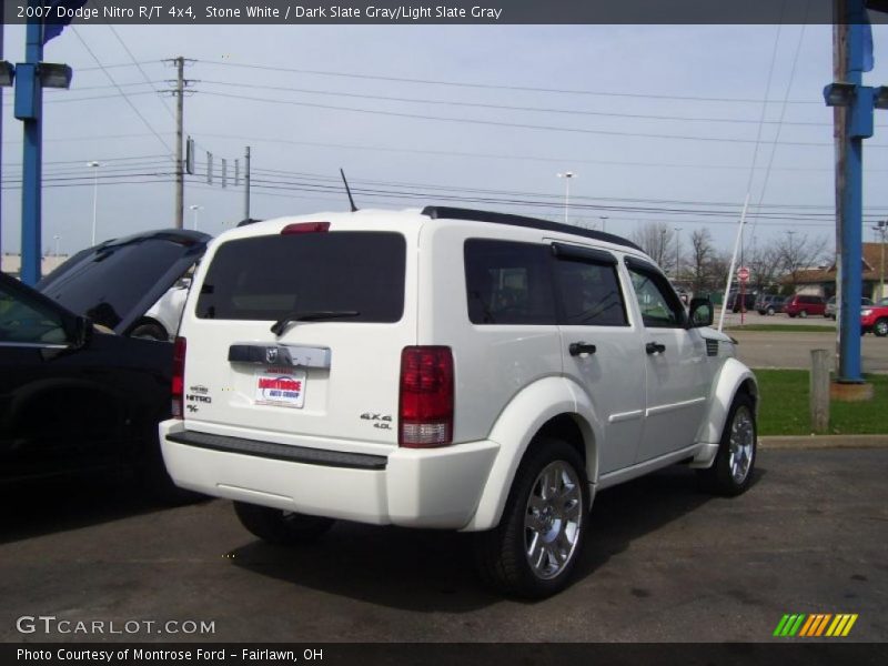 Stone White / Dark Slate Gray/Light Slate Gray 2007 Dodge Nitro R/T 4x4