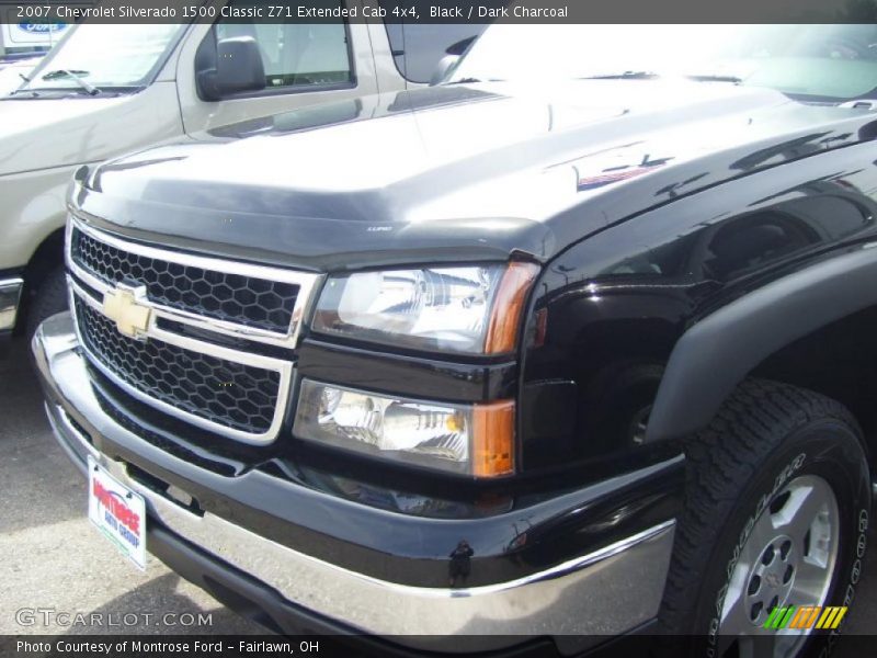 Black / Dark Charcoal 2007 Chevrolet Silverado 1500 Classic Z71 Extended Cab 4x4