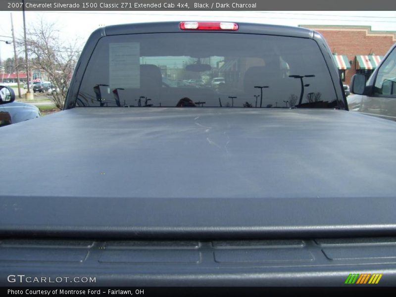 Black / Dark Charcoal 2007 Chevrolet Silverado 1500 Classic Z71 Extended Cab 4x4