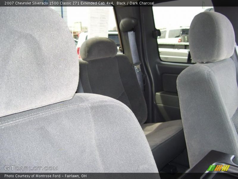 Black / Dark Charcoal 2007 Chevrolet Silverado 1500 Classic Z71 Extended Cab 4x4