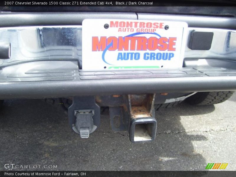 Black / Dark Charcoal 2007 Chevrolet Silverado 1500 Classic Z71 Extended Cab 4x4