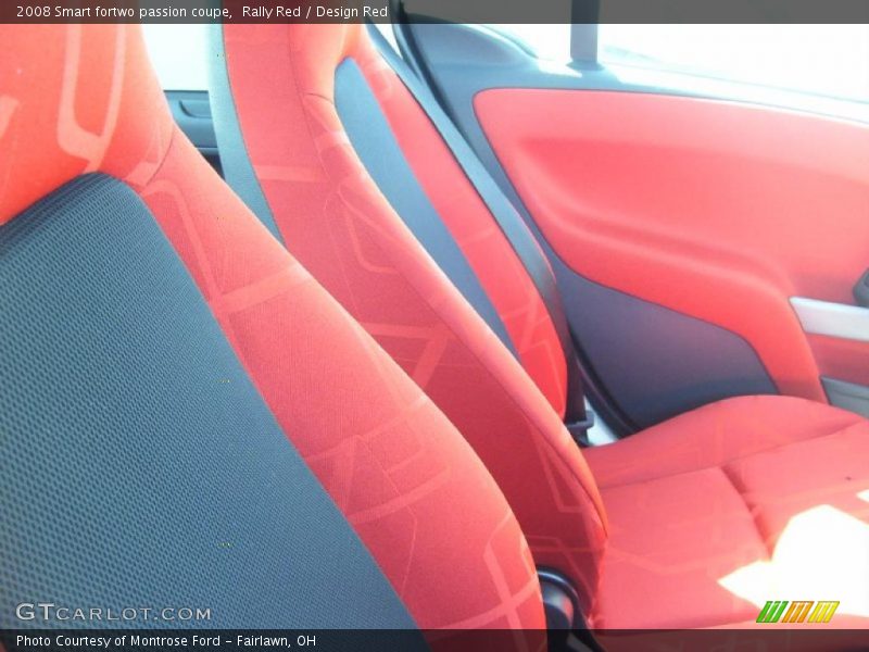 Rally Red / Design Red 2008 Smart fortwo passion coupe