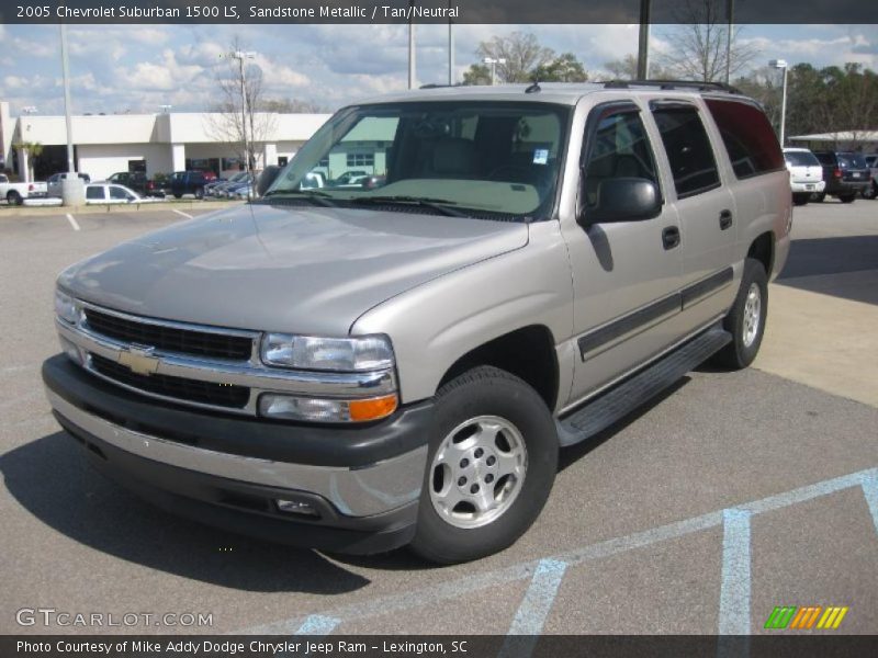 Sandstone Metallic / Tan/Neutral 2005 Chevrolet Suburban 1500 LS